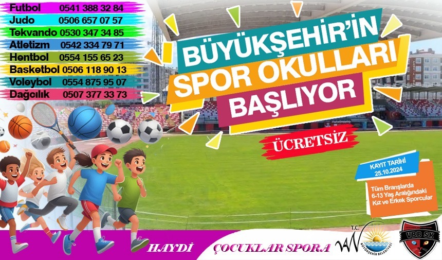 Van Spor Okulları Kaydı