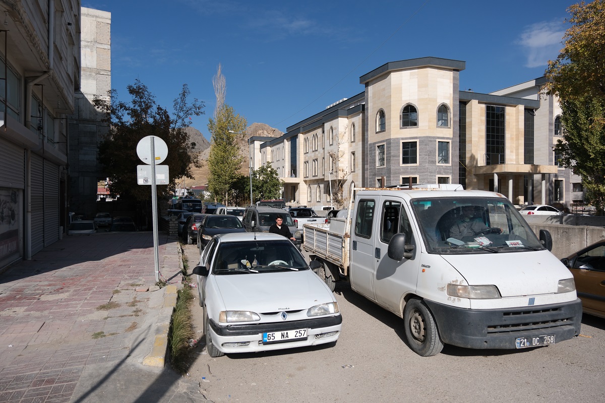 Van Trafik Kaosa Dönüştü (1)