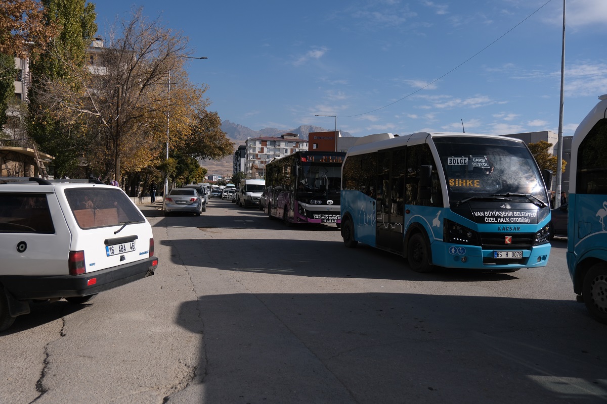 Van Trafik Kaosa Dönüştü (7)