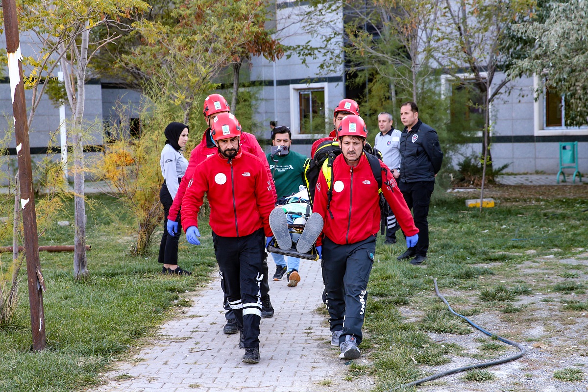 Van Yyü Yangın Tatbikatı (3)