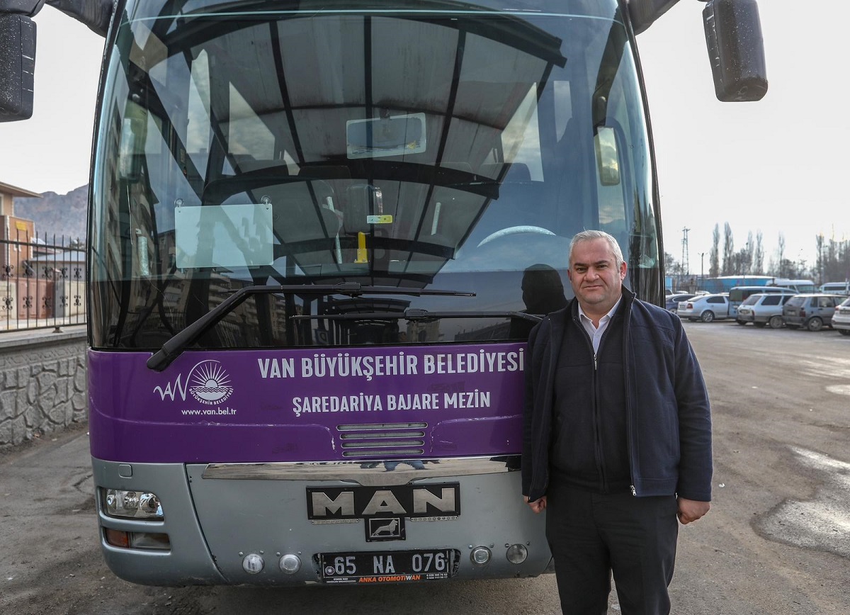 Van Kaza Anı Otobüs Kamerası