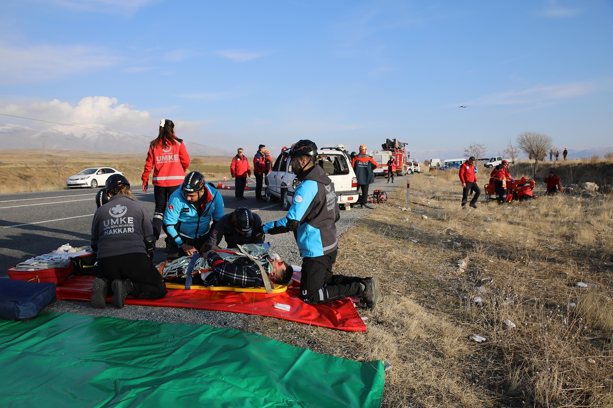 Van Trafik Kazası Tatbikatı (3)