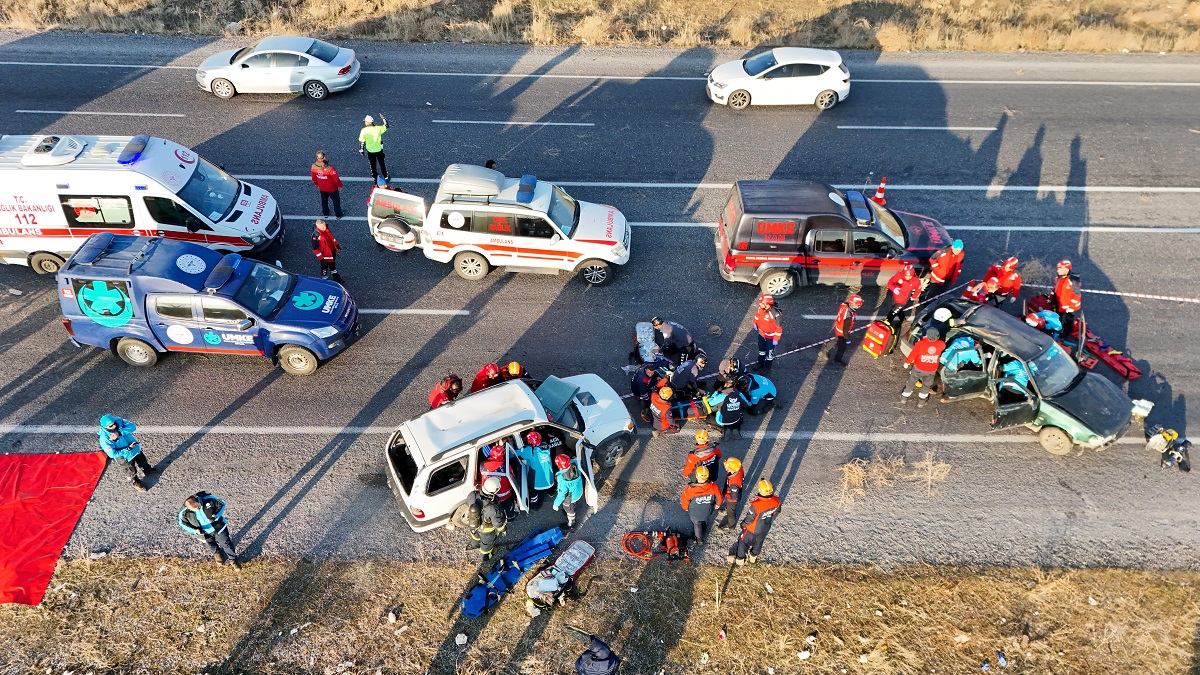 Van Trafik Kazası Tatbikatı (5)