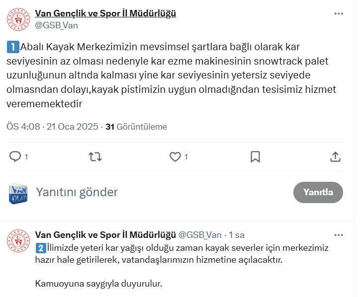 Van Gsb Açıklama