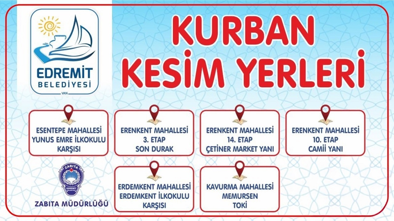 Edremit Kurban Kesim Yeri