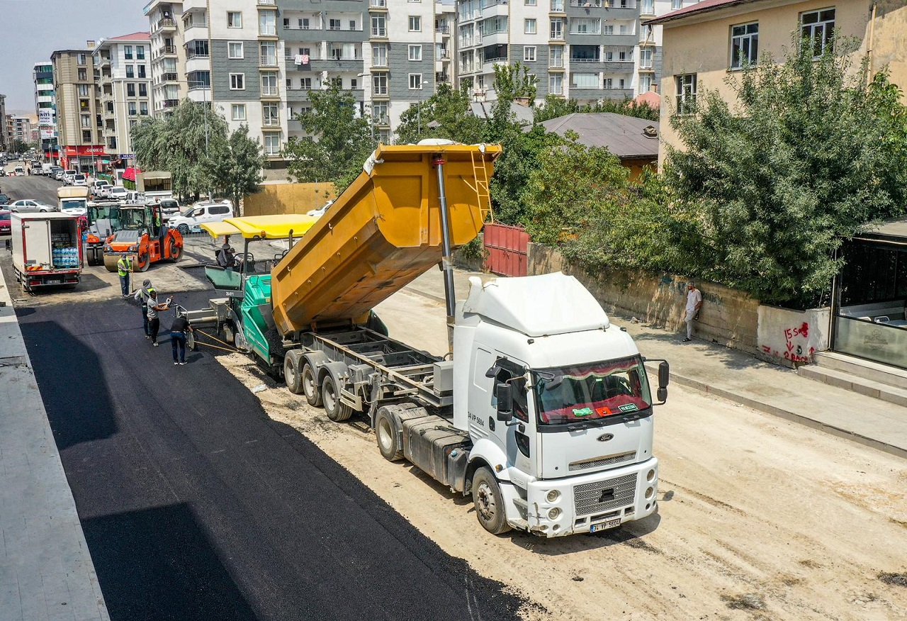 Asfalt Serimi Eski Cezaevi Caddesi (2)