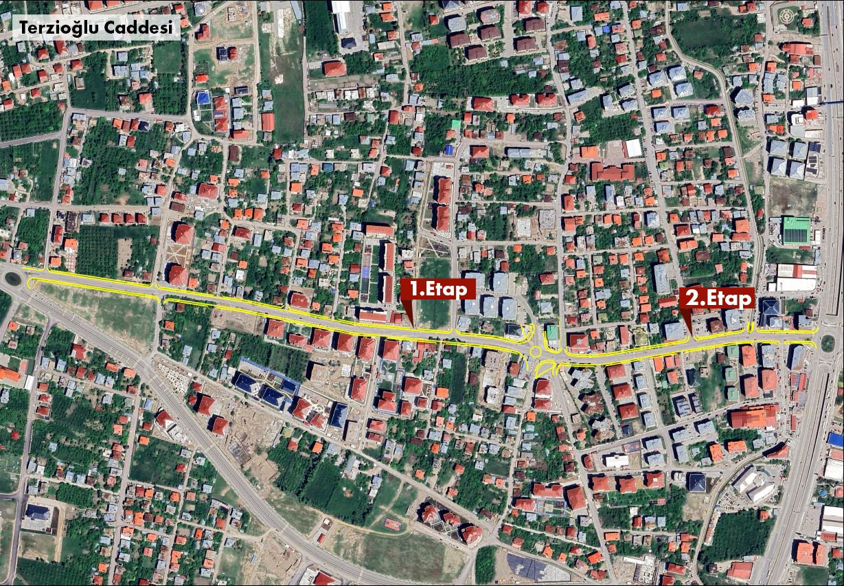 Van Terzioğlu Caddesi Drone (1)