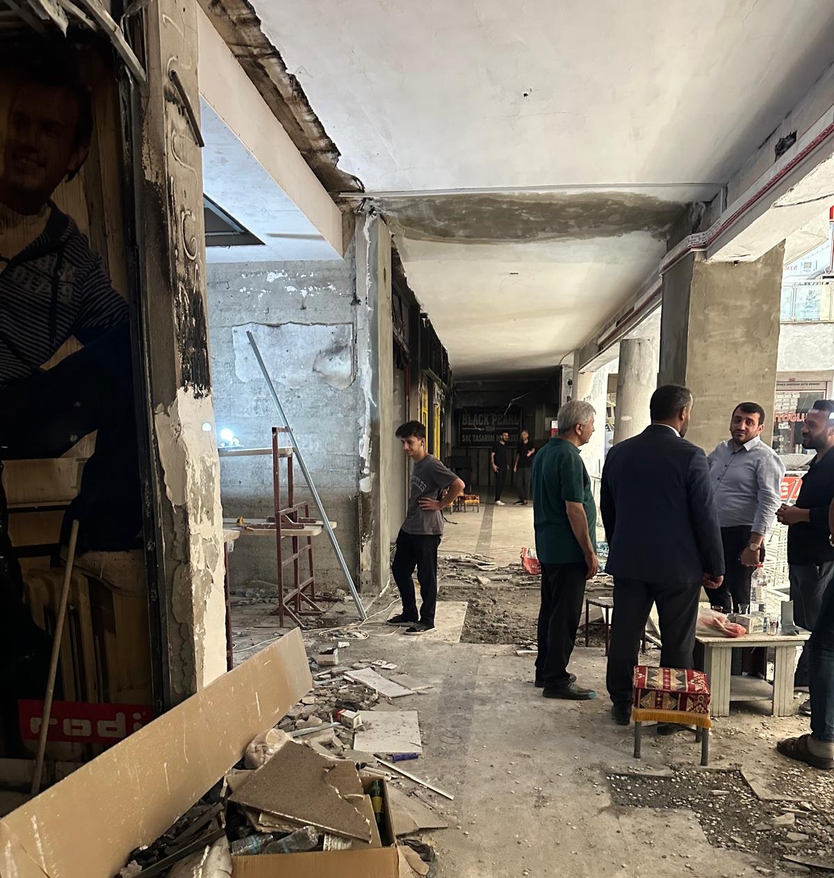 Hüda Par Ova Iş Merkezi Yangın (4)