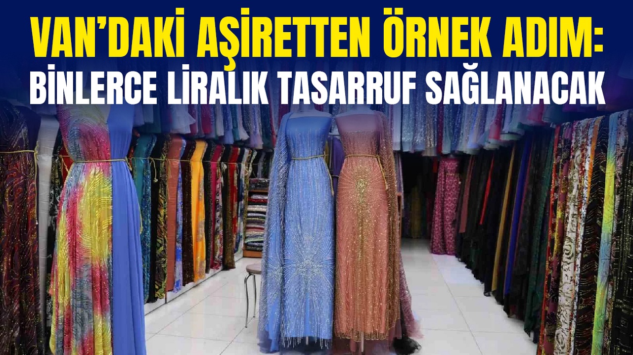 Van’daki Aşiretten Örnek Adım Binlerce Liralık Tasarruf Sağlanacak
