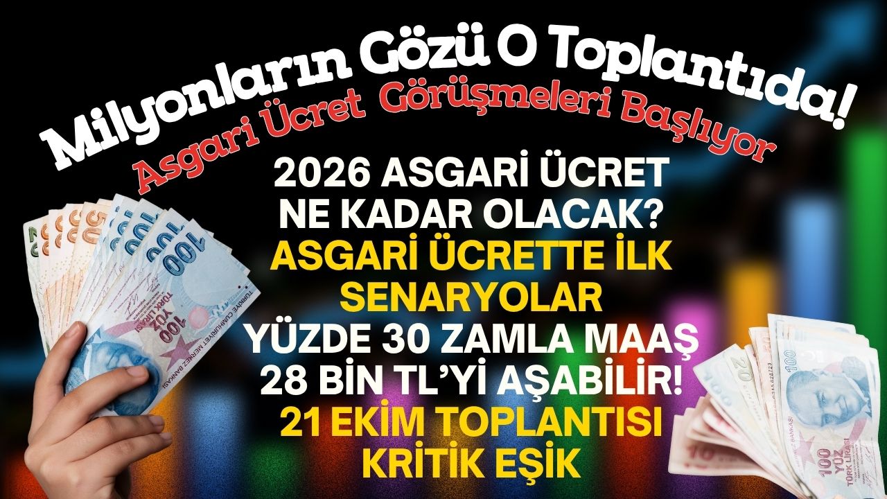 2026 Asgari Ücrette İlk Sinyal! Komisyon Ne Zaman Toplanacak, Zam Ne Kadar Olacak?