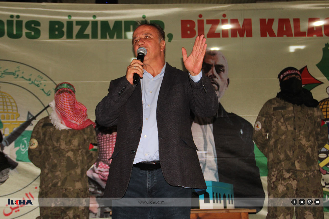 Aksa Tufaninin Yildonumunde Diyarbakir Gazze Icin Ayakta-1