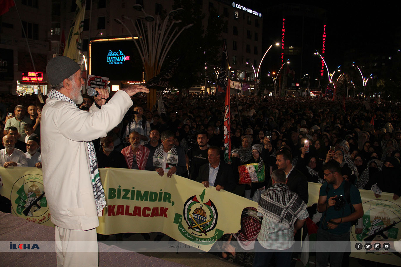 Aksa Tufaninin Yildonumunde Diyarbakir Gazze Icin Ayakta 3