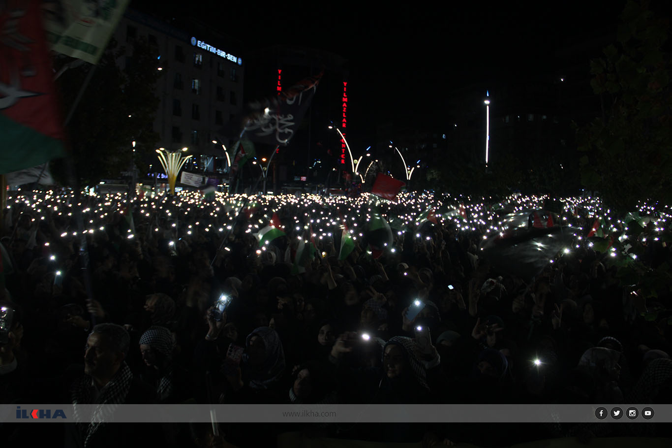 Aksa Tufaninin Yildonumunde Diyarbakir Gazze Icin Ayakta 5