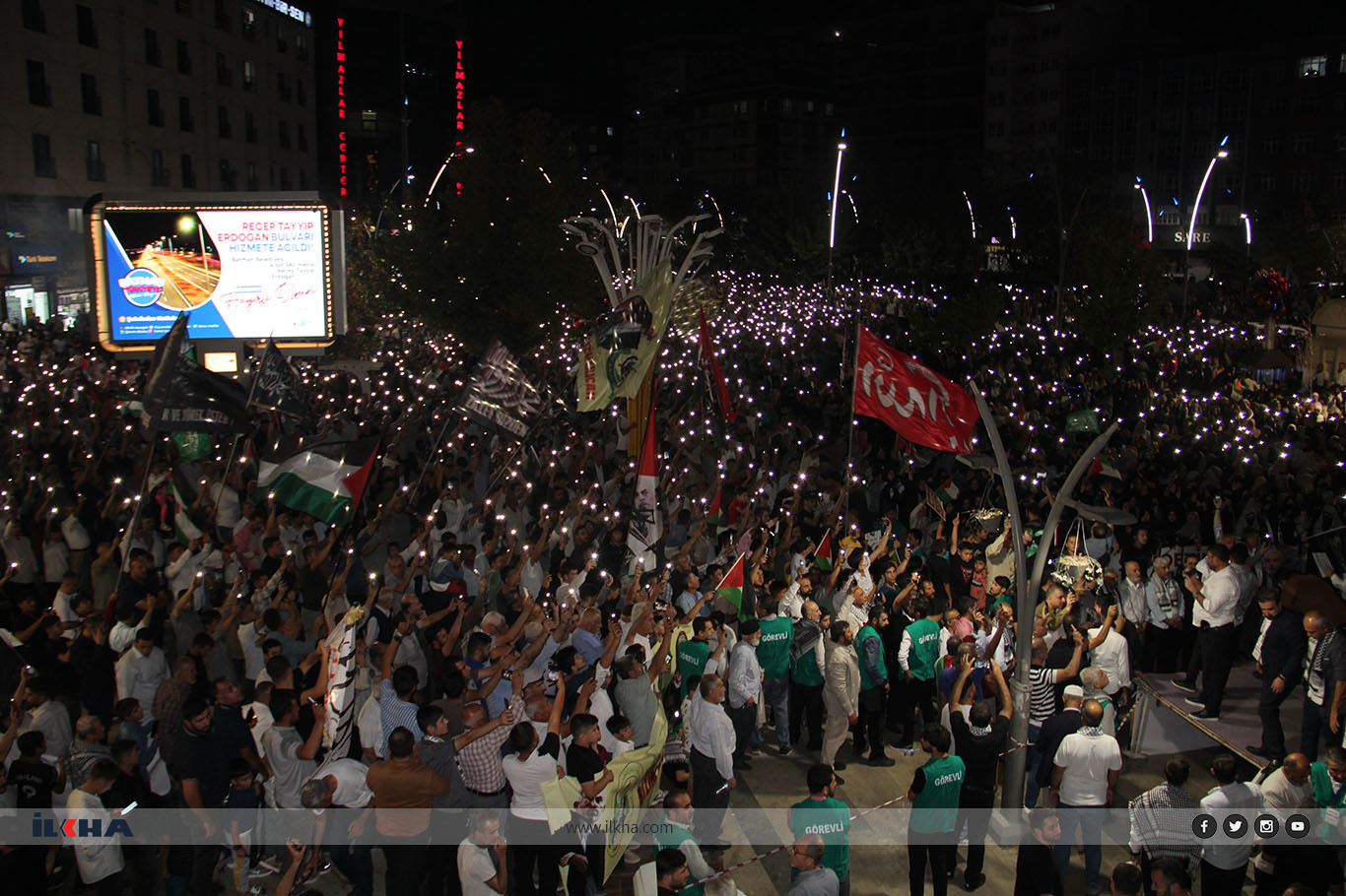 Aksa Tufaninin Yildonumunde Diyarbakir Gazze Icin Ayakta 6