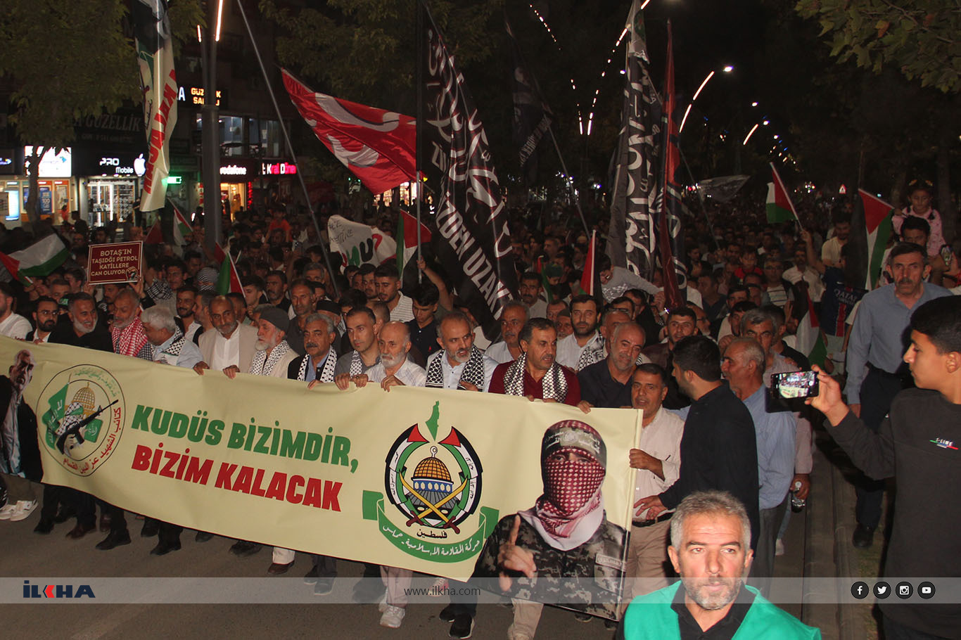 Aksa Tufaninin Yildonumunde Diyarbakir Gazze Icin Ayakta 8