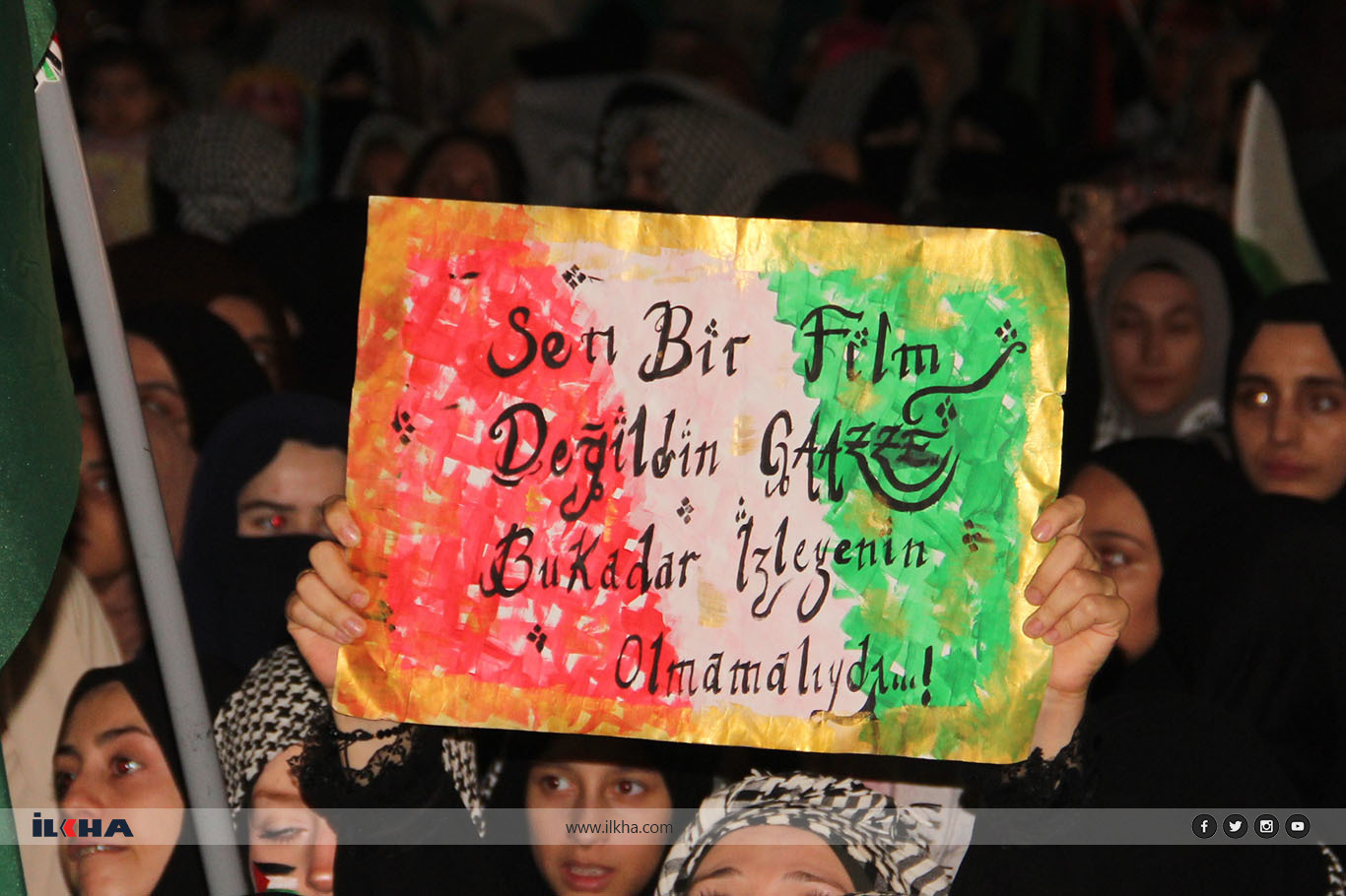 Aksa Tufaninin Yildonumunde Diyarbakir Gazze Icin Ayakta9