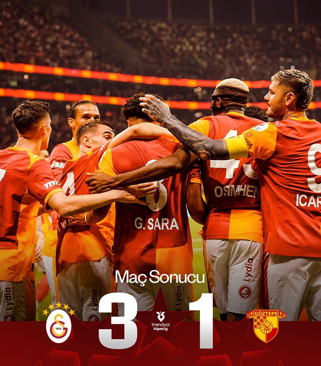 Galatasaray Yenilmezlik Rekoruna Kosuyor 3