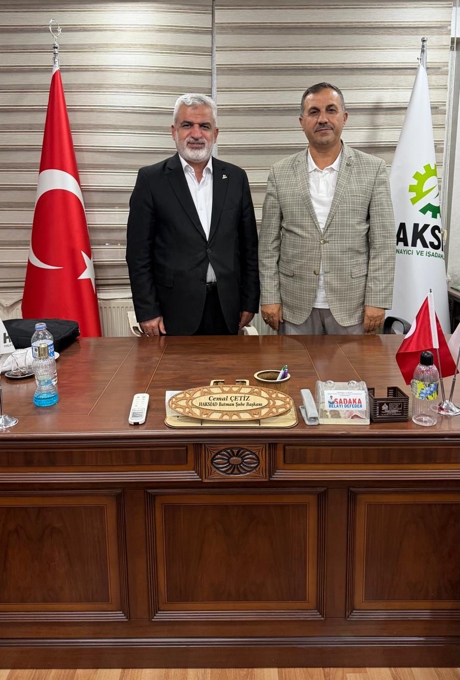 Haksiad Genel Baskani Turgut Batmanda Teskilat Toplantisi Yapti 2