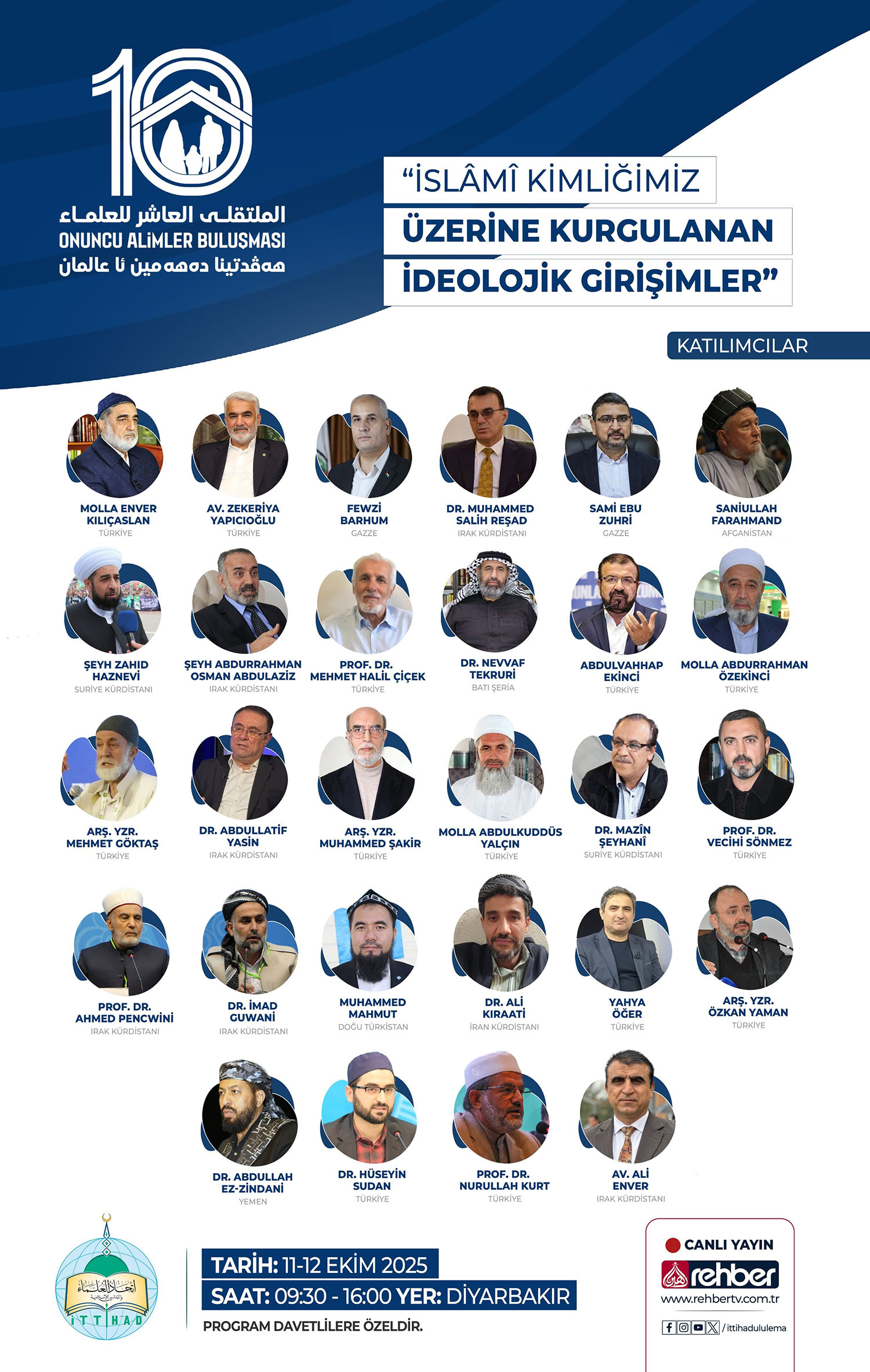 Islam Cografyasinin Alimleri Diyarbakirda Bulusuyor 1