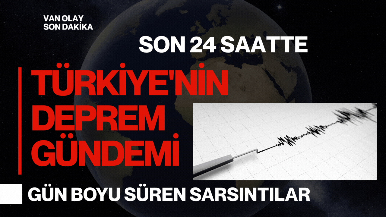 Türkiye'de Son 24 Saatte 64 Deprem! En Yüksek Büyüklük Sindırgı'da