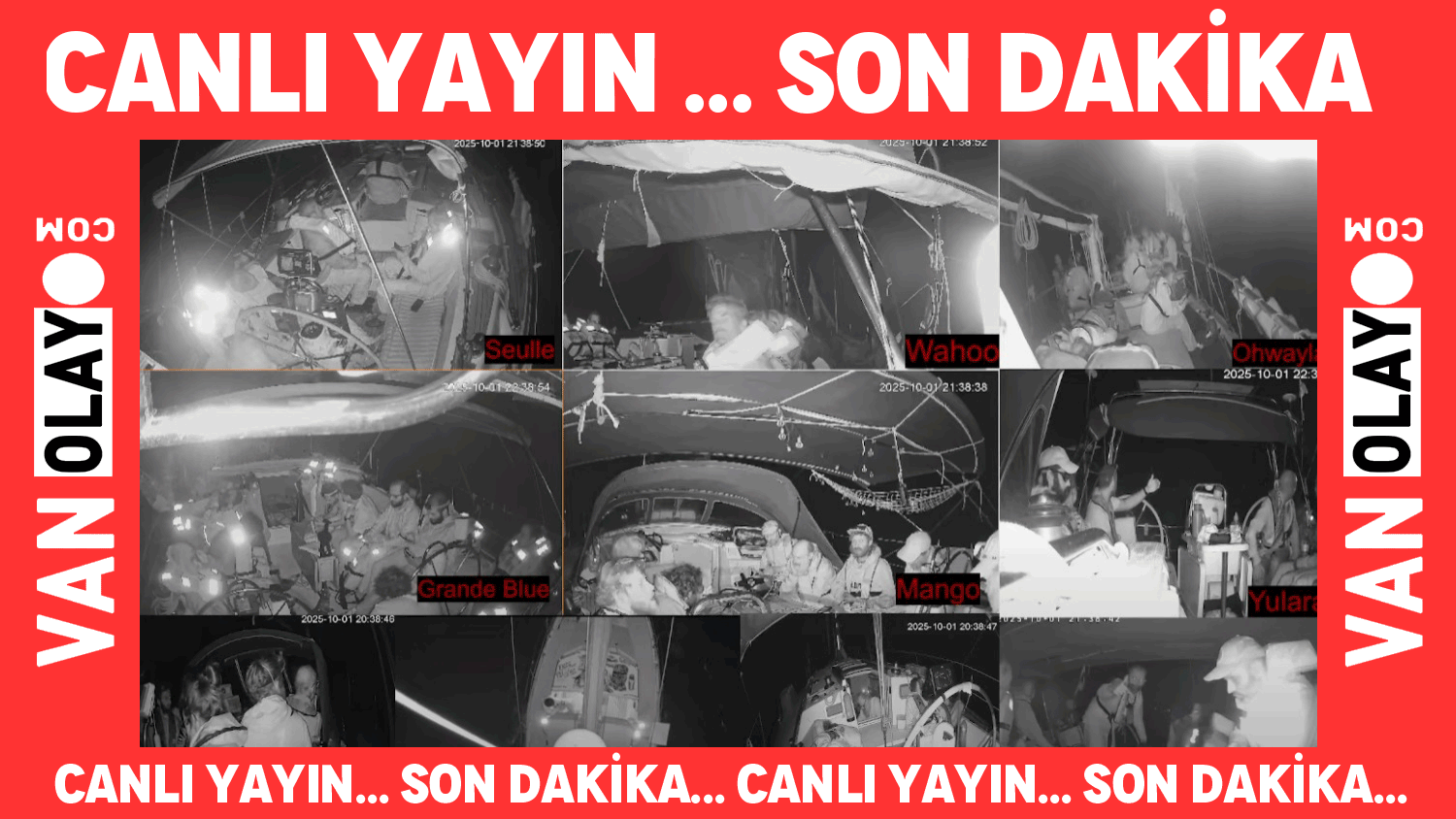 CANLI YAYIN! Küresel Kararlılık Filosu'nda saldırı