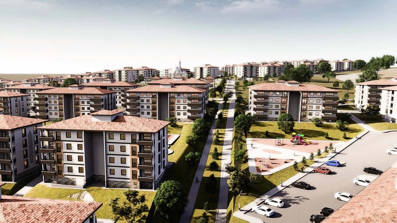 İLK EVİM PROJESİ EMEKLİLERİN YÜZÜNÜ GÜLDÜRDÜ
Eskişehir’in Odunpazarı ilçesindeki Ihlamurkent Mahallesi’nde 4 etapta tamamlanan projede 3 bin 109 konut, 2 cami, 2 okul ve 6 ticaret merkezi bulunuyor. TOKİ’nin hedefi, 12 bin 500 kişilik güvenli yaşam alanı oluşturmak.