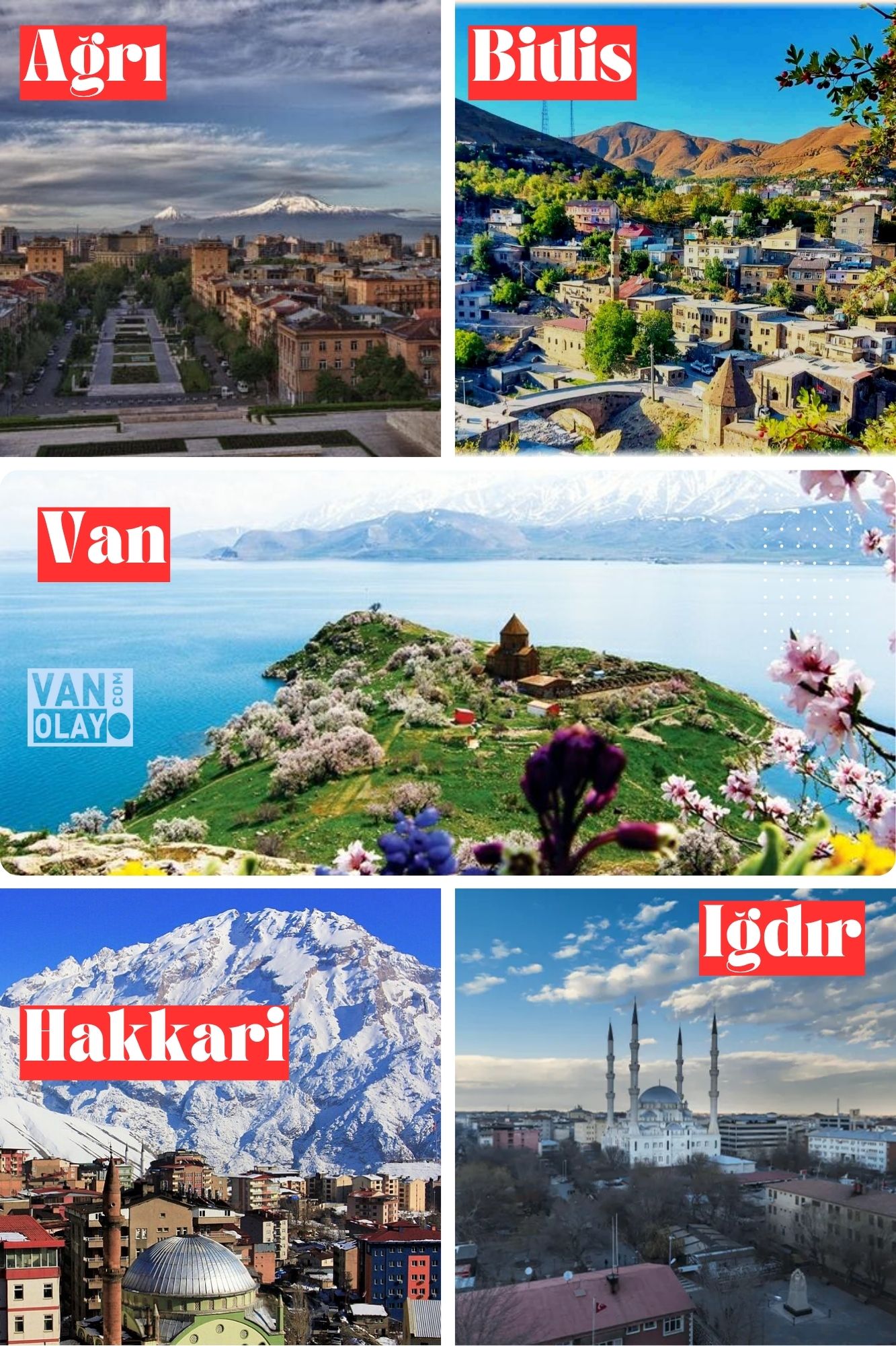 Turizmde Zirve Kimin Vanin Gol Manzarasina Karsi Hakkari Bitlis Ve Agrinin Zirveleri 19