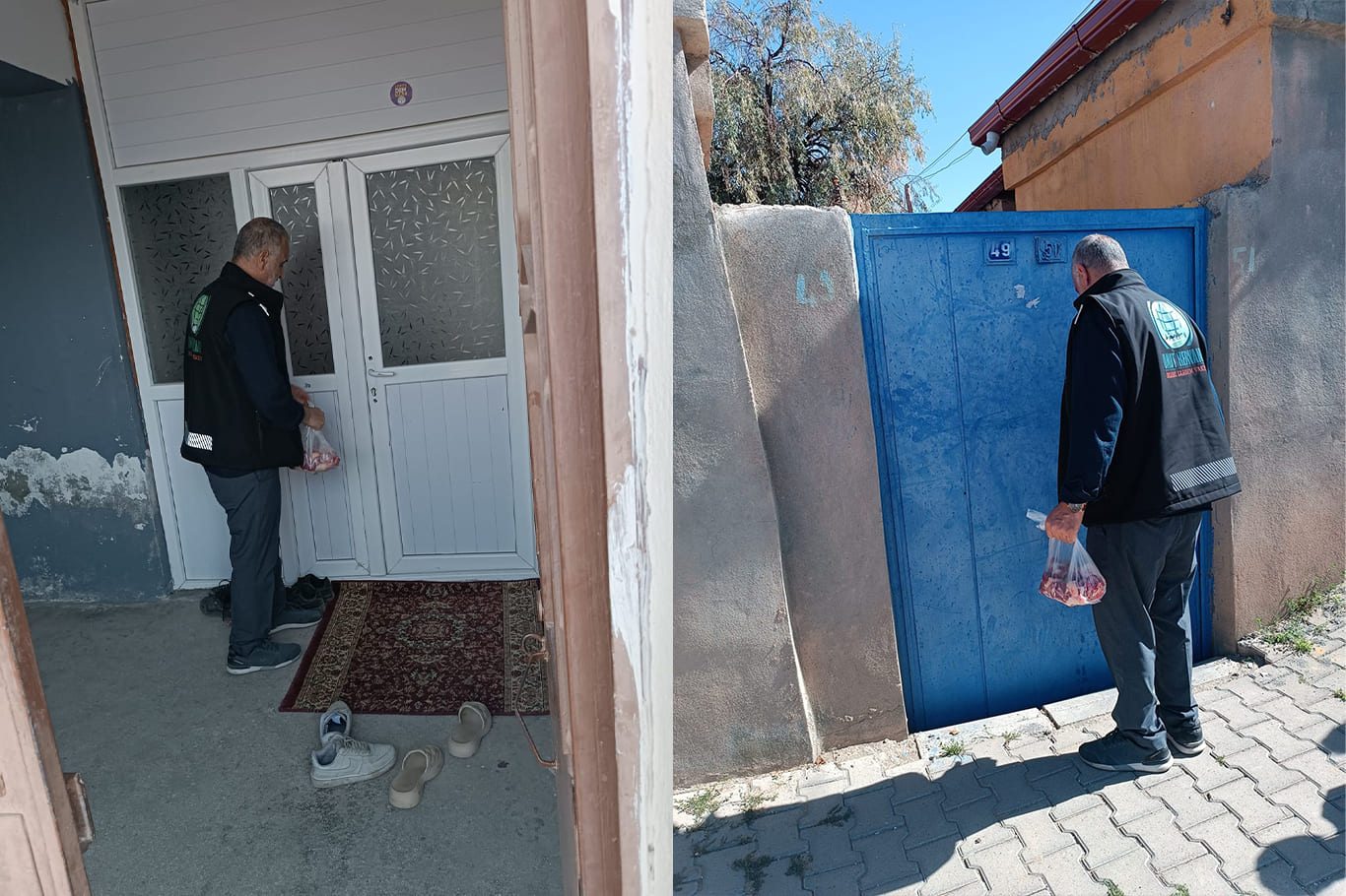 Umut Kervanı Doğubayazıt'ta Ihtiyaç Sahiplerine Kırmızı Et Yardımında Bulundu (1)