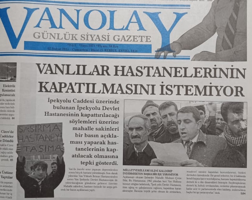 Van Olay Gazetesi 20 Yaşında (1)