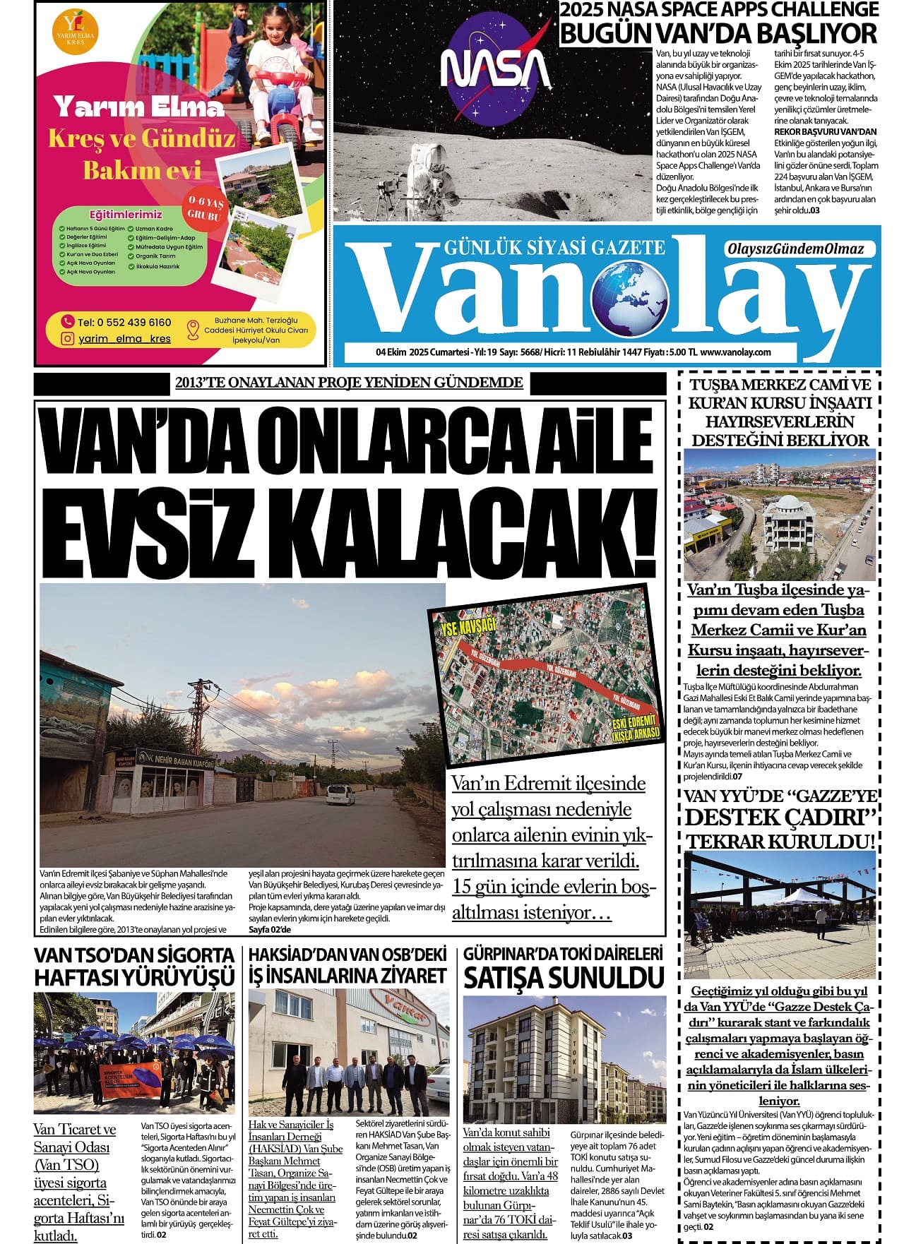 Van Olay Gazetesi 20 Yaşında (2)-1