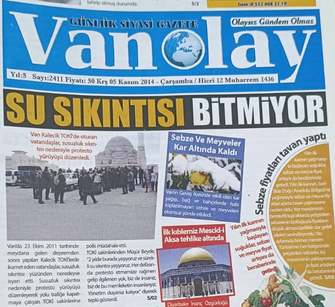 Van Olay Gazetesi 20 Yaşında (2)