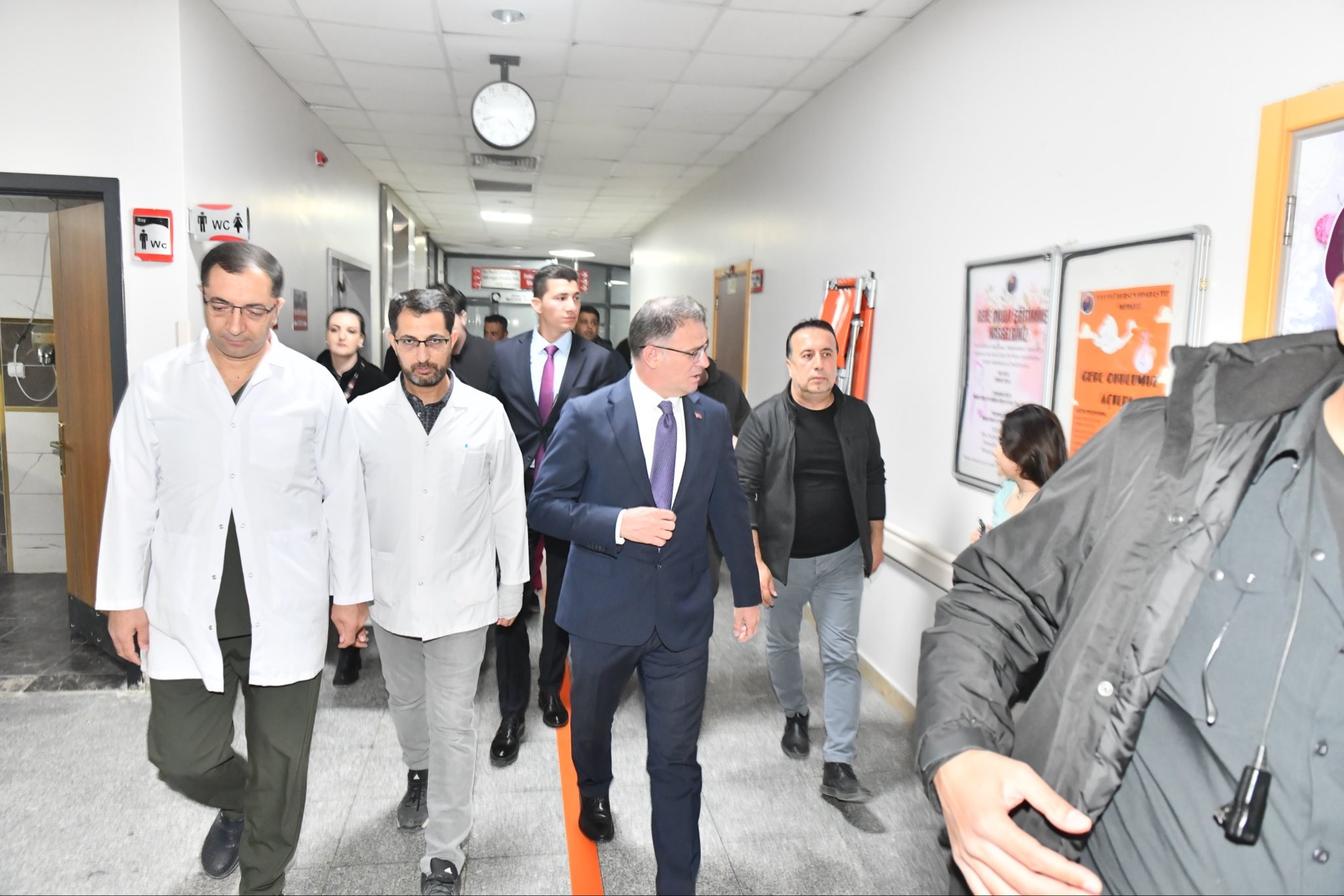 Van Valisi Balcidan Yuzuncu Yil Hastanesine Ziyaret 2