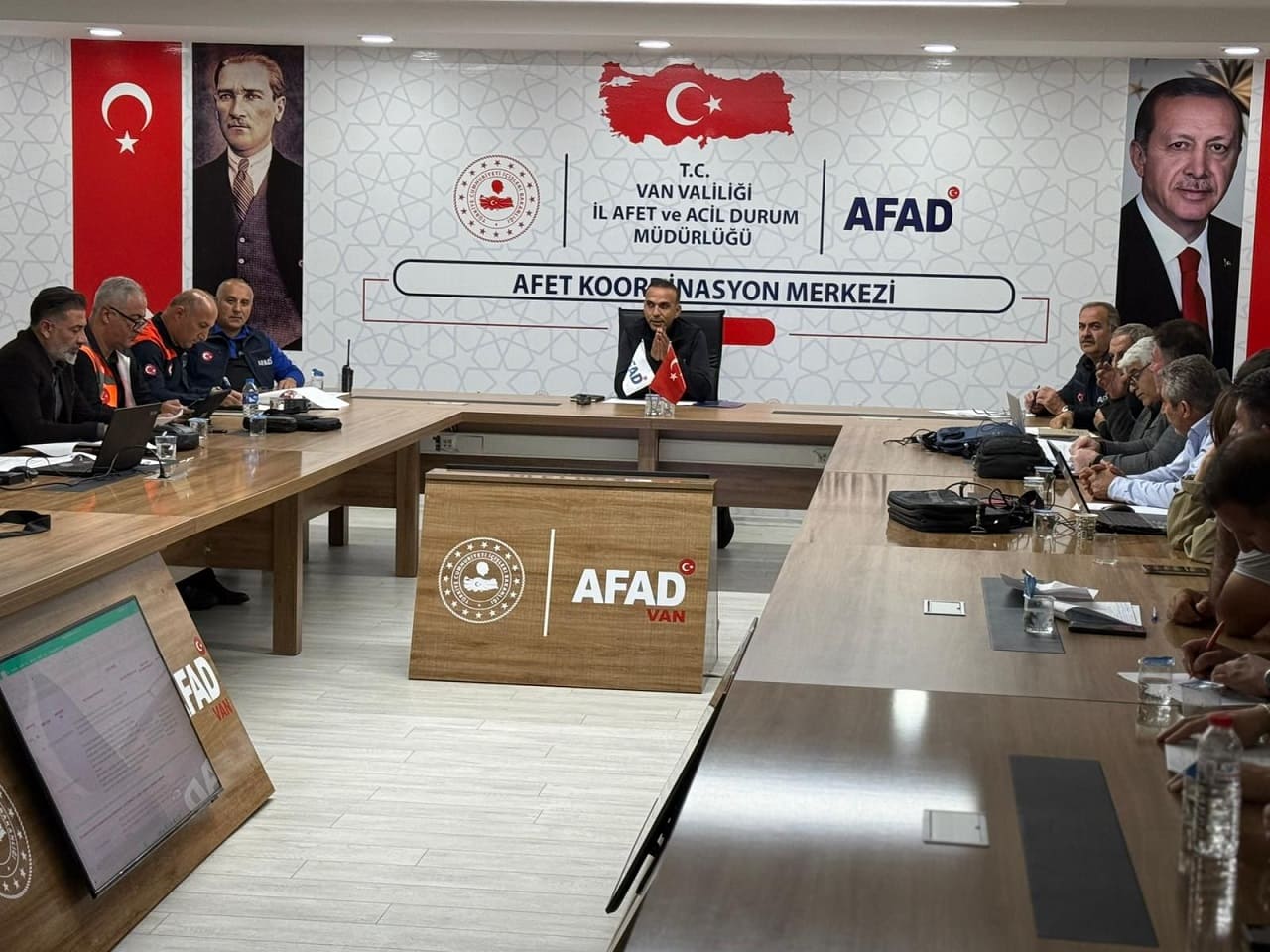 Van'da Masa Başı Tatbikatı (1)