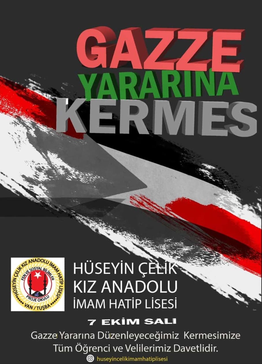 Van’daki Okullarda Gazze Için Kermes Seferberliği (1)-1