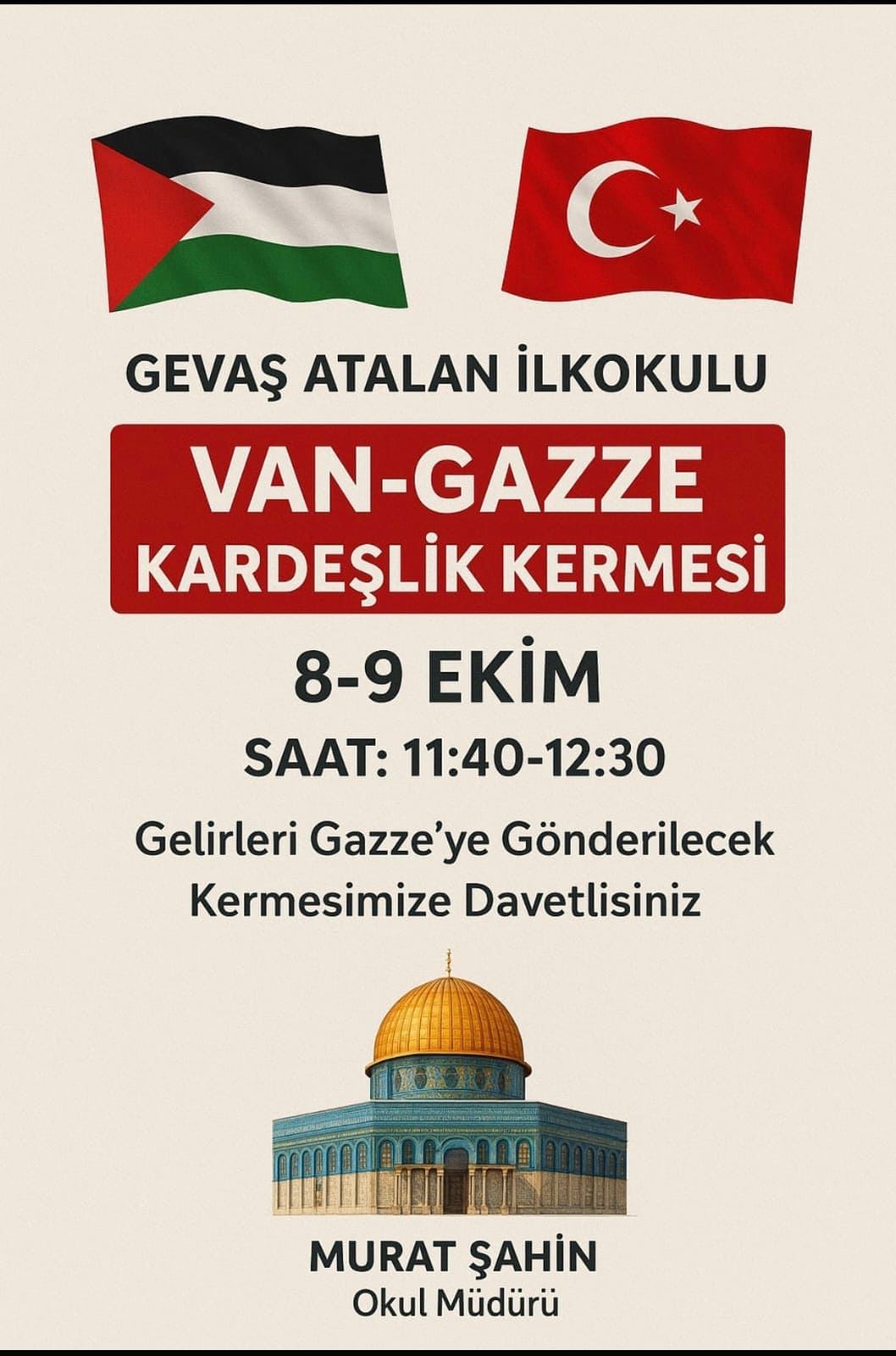 Van’daki Okullarda Gazze Için Kermes Seferberliği (7)