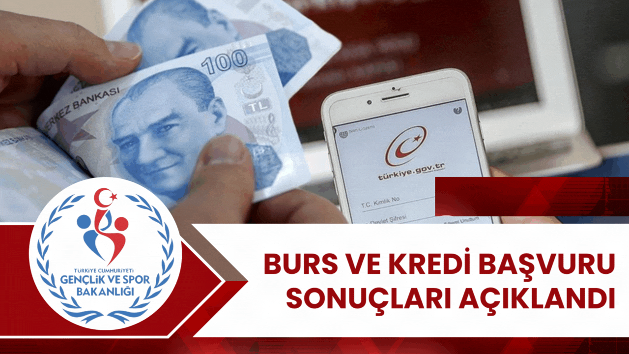 Burs ve kredi başvuru sonuçları açıklandı! Tıkla - Öğren