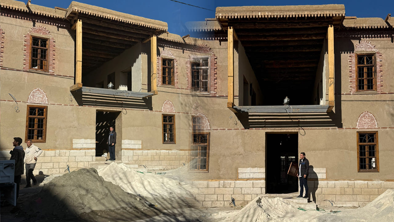 Tahir Paşa Konağı’nda Restorasyon Tüm Hızıyla Devam Ediyor (2)