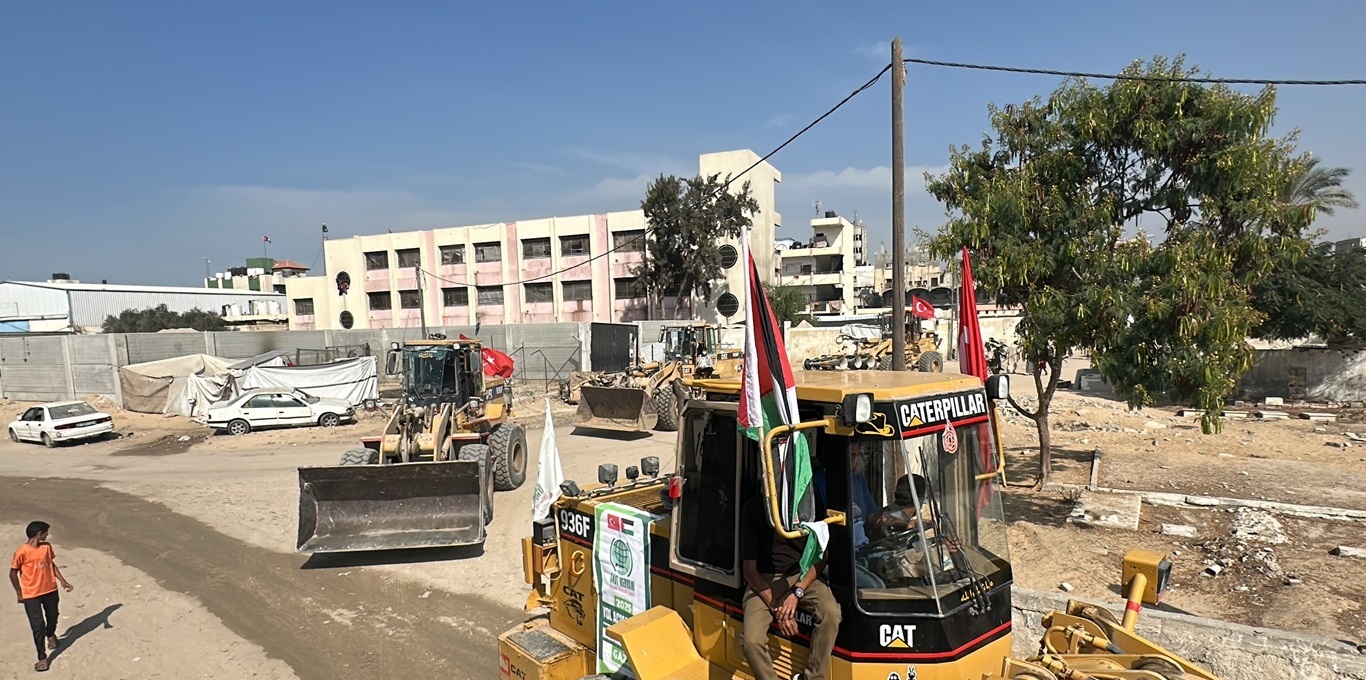 Umut Kervani Gazzede Milyonlarca Ton Enkaz Kaldiriliyor 4