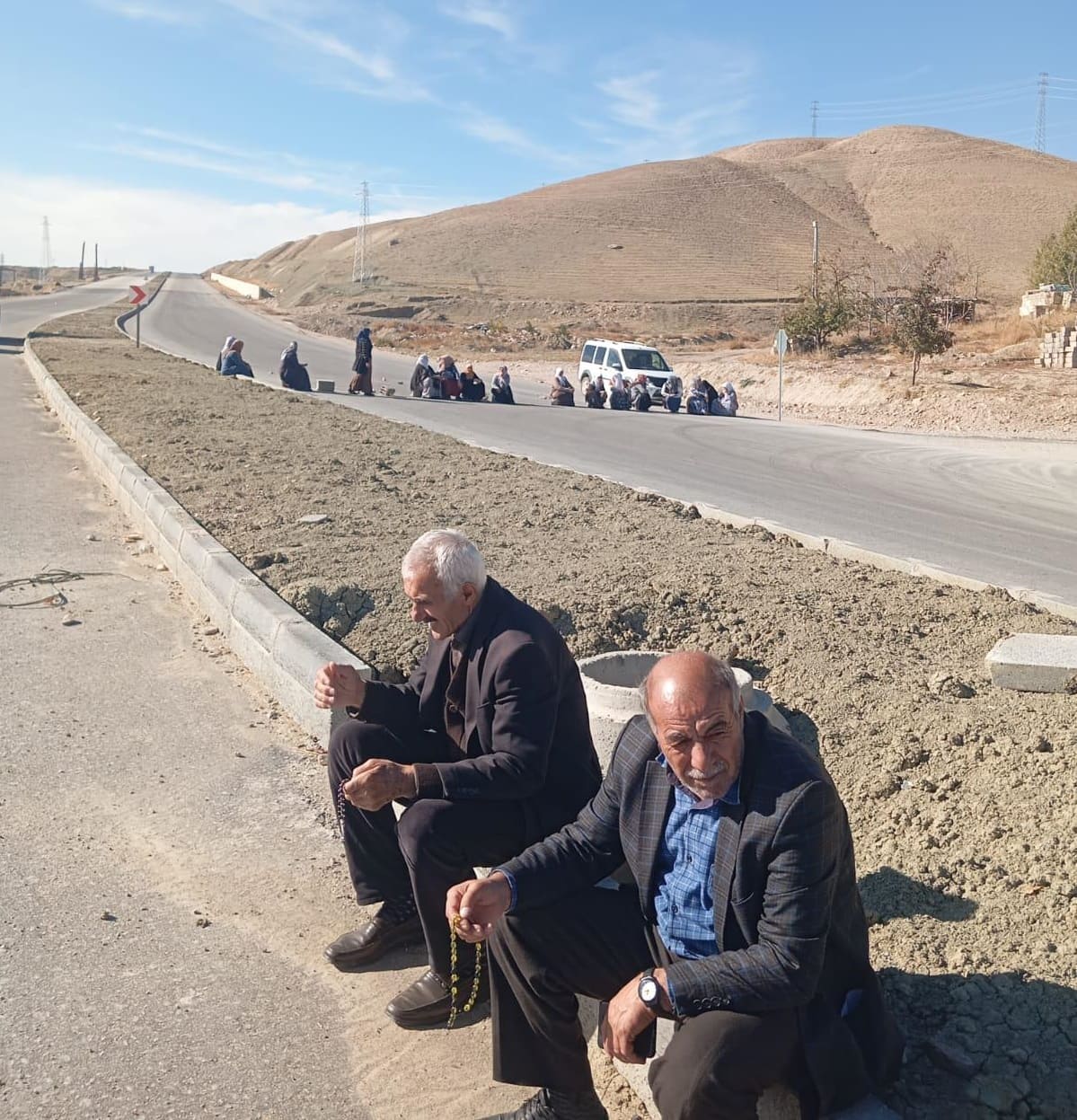 Van Çevre Yolunda “Yol Kapatma” Eylemi! (4)