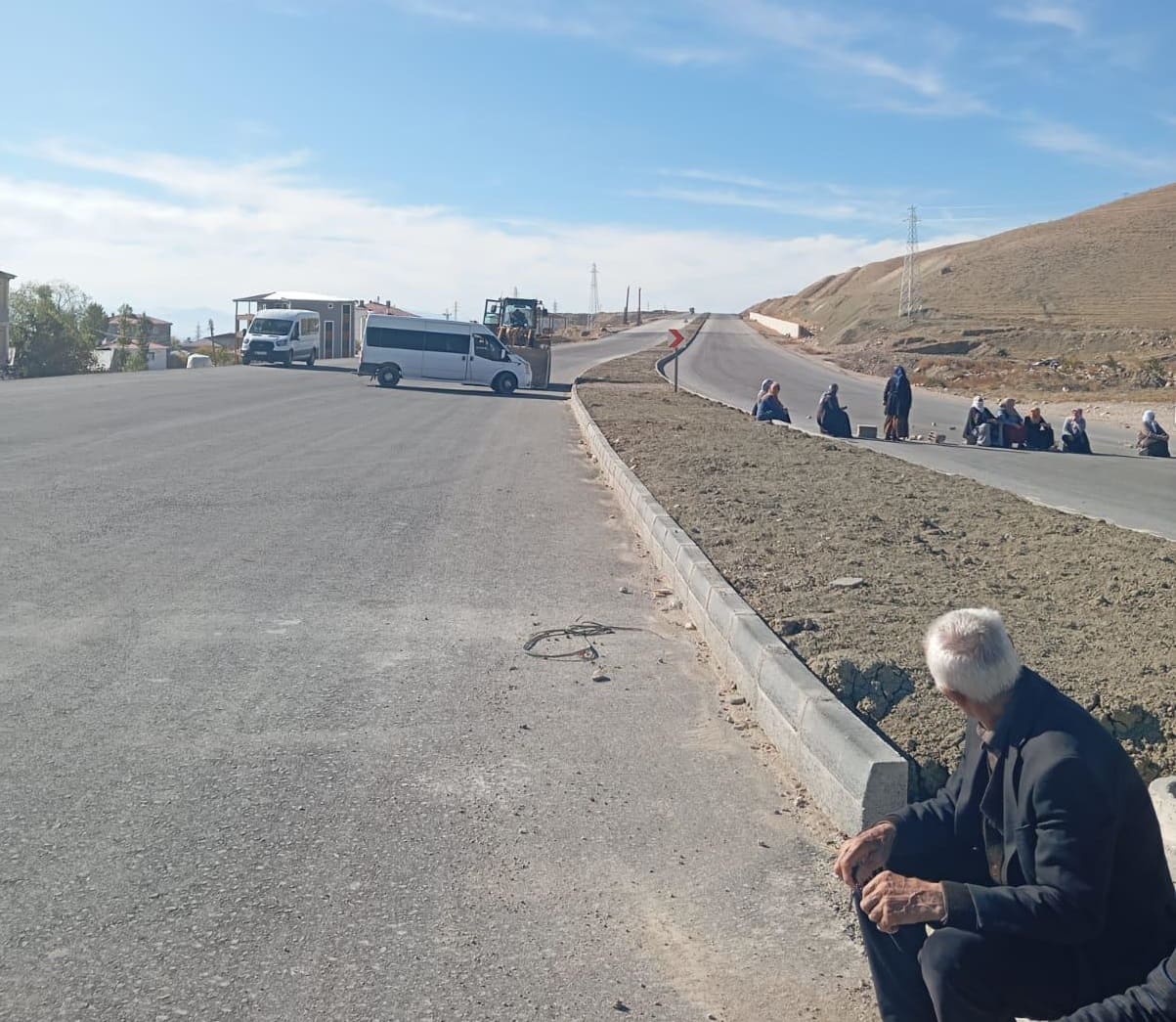 Van Çevre Yolunda “Yol Kapatma” Eylemi! (5)