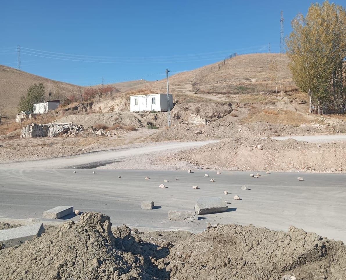 Van Çevre Yolunda “Yol Kapatma” Eylemi! (7)