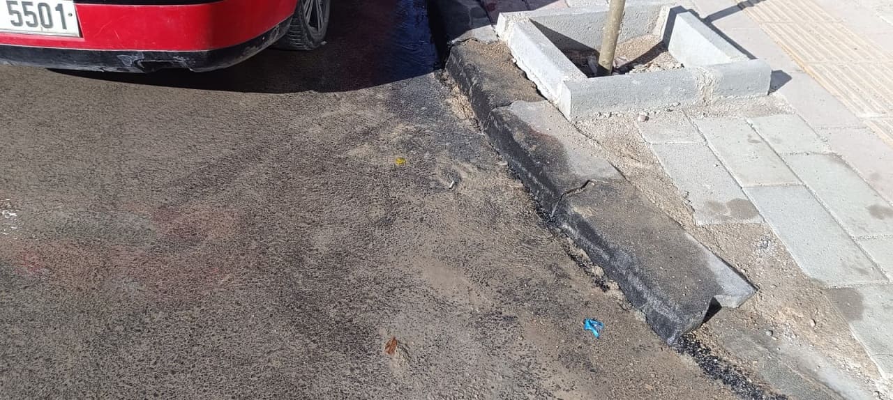 Van’da Bir Ay Önce Açılan Yolda Alt Yapı Patladı! (4)