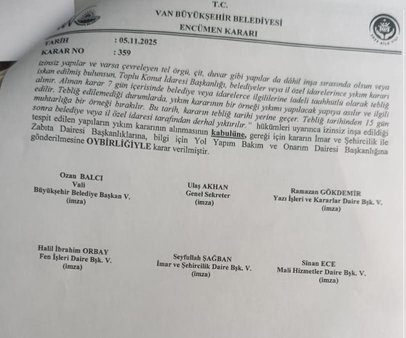 Van’da Onlarca Aileyi Evsiz Bırakacak Yıkım Başlıyor… (1)-1