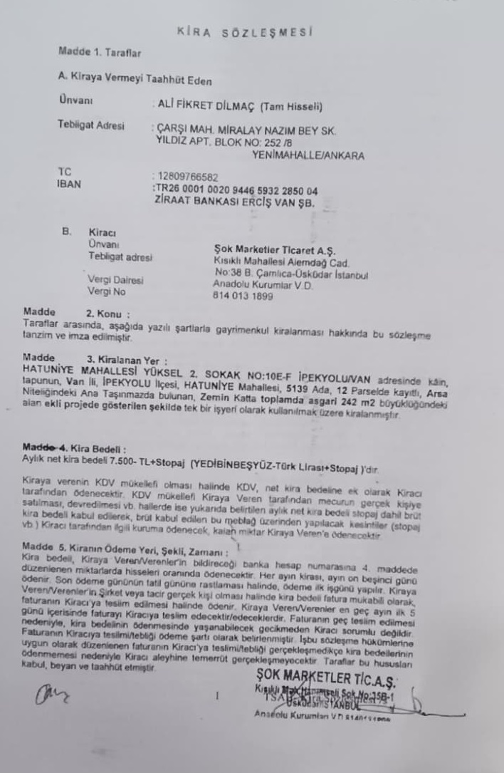 Van’da Şok Marketler Hakkında Şok Iddia! Sahte Sözleşme Imzaladılar… (4)