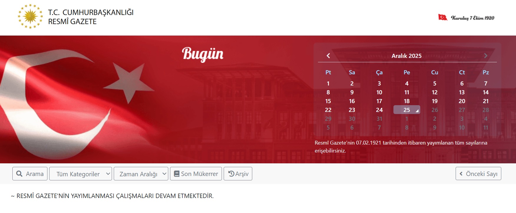 Gecikme Saskinliga Yol Acti Resmi Gazete Henuz Yayimlanmadi
