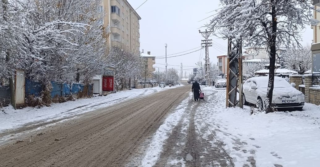 Van Güne Beyaz Örtüyle Uyandı! (6)