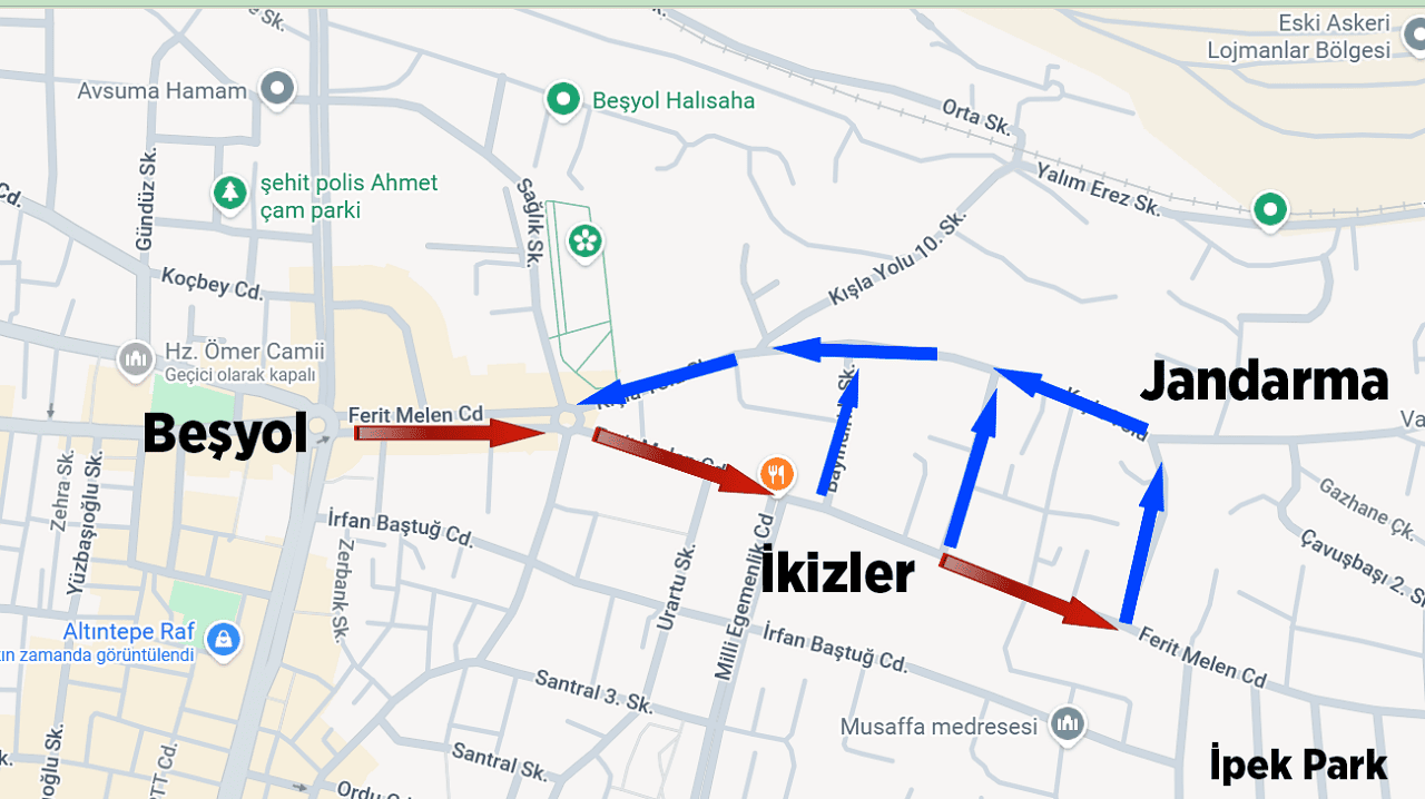 Van’da Trafiği Rahatlatacak Hamle! Bu Caddeler Tek Yön Oldu… (1)-1