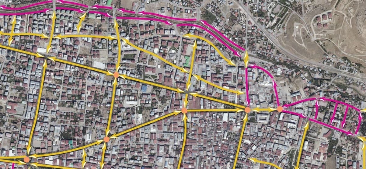 Van’da Uygulama Başladı, Trafik Düzeni Değişti! (4)