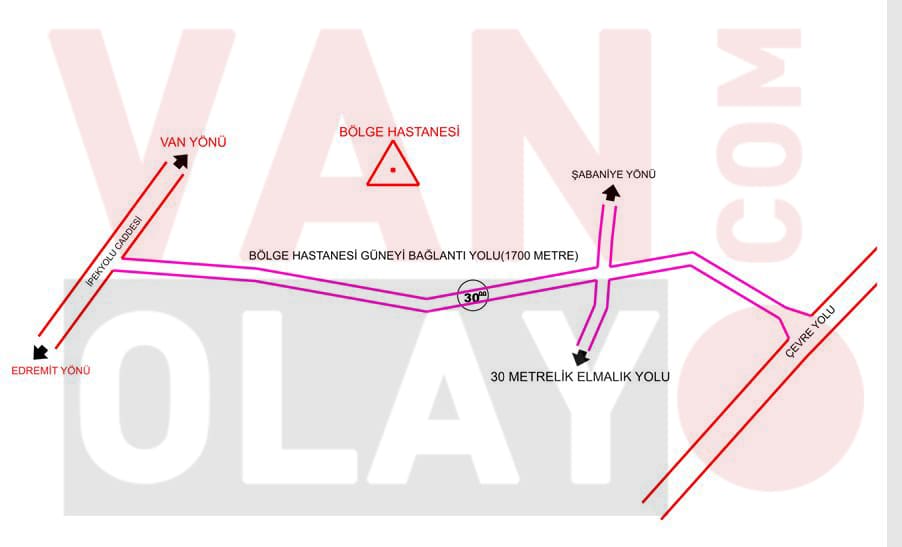 Van’da Yapılacak Yeni Yolun Güzergahı Belli Oldu (3)