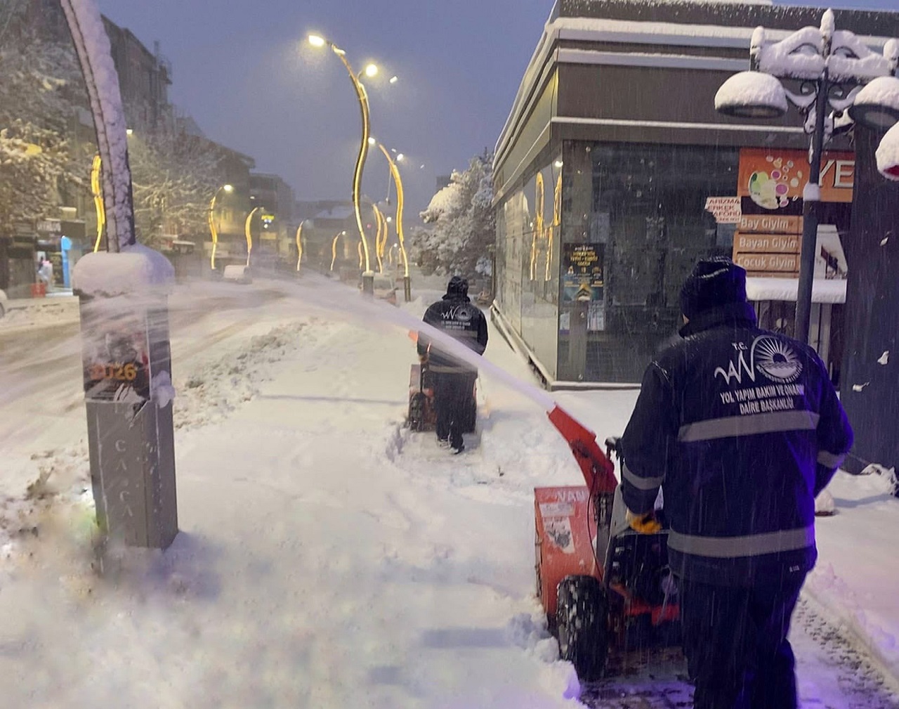 Van’da Yoğun Kar Yağışı.. (1)-1